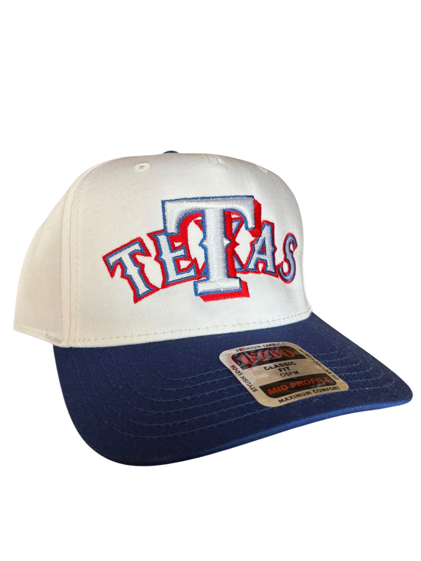 Tetas Hat (White/Blue)