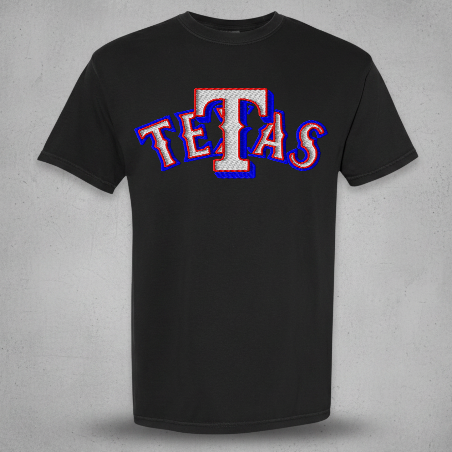 Black shirt with Tetas logo 
