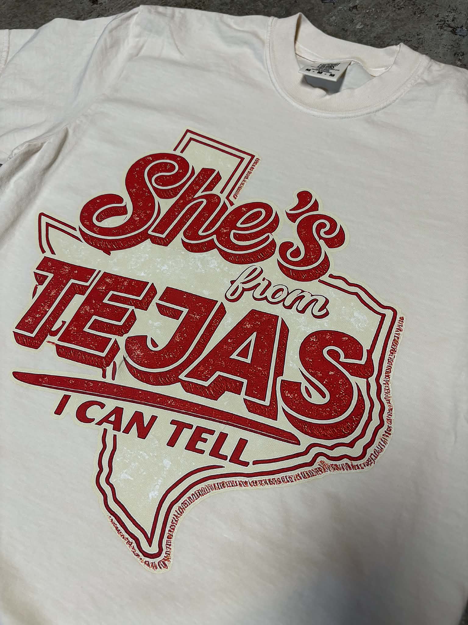 She's From Tejas I can Tell Shirt 